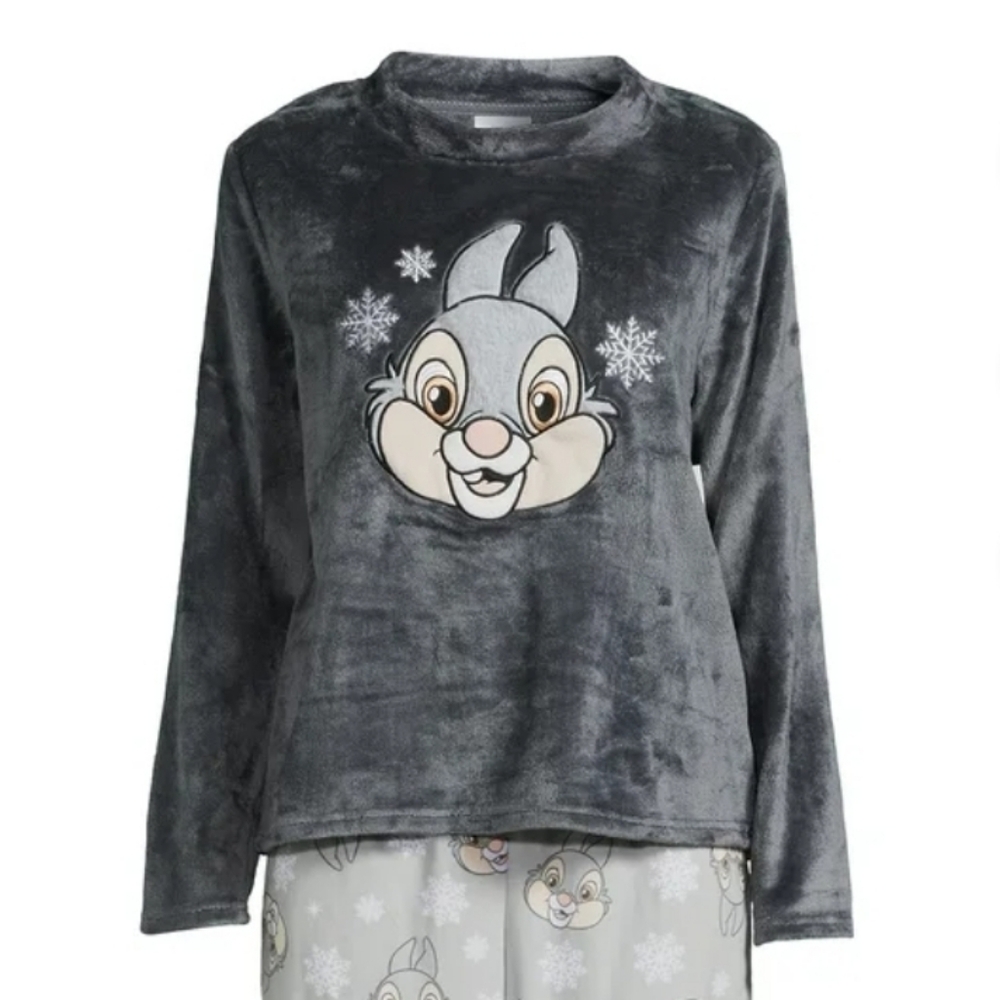 Disney 100 Women's S Thumper Fleece Sleepwear Top